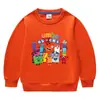 Primavera y Otoño 2026 Estilo Coreano de Dibujos Animados Ropa Nueva para Niños Sudadera de Cuello Redondo Camisetas de Algodón de Manga Larga para Niños y Niñas