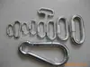 Suministro serie de ganchos de conexión de acero inoxidable anillo rápido conector de equipo colgante rápido descuento muchos entrega rápida