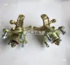 Peças Modificadas de Kart de Quatro Rodas Veículo Elétrico DIY Pino de Direção Flange de Flange de Freio a Disco Serve em Cubo de Três Rodas