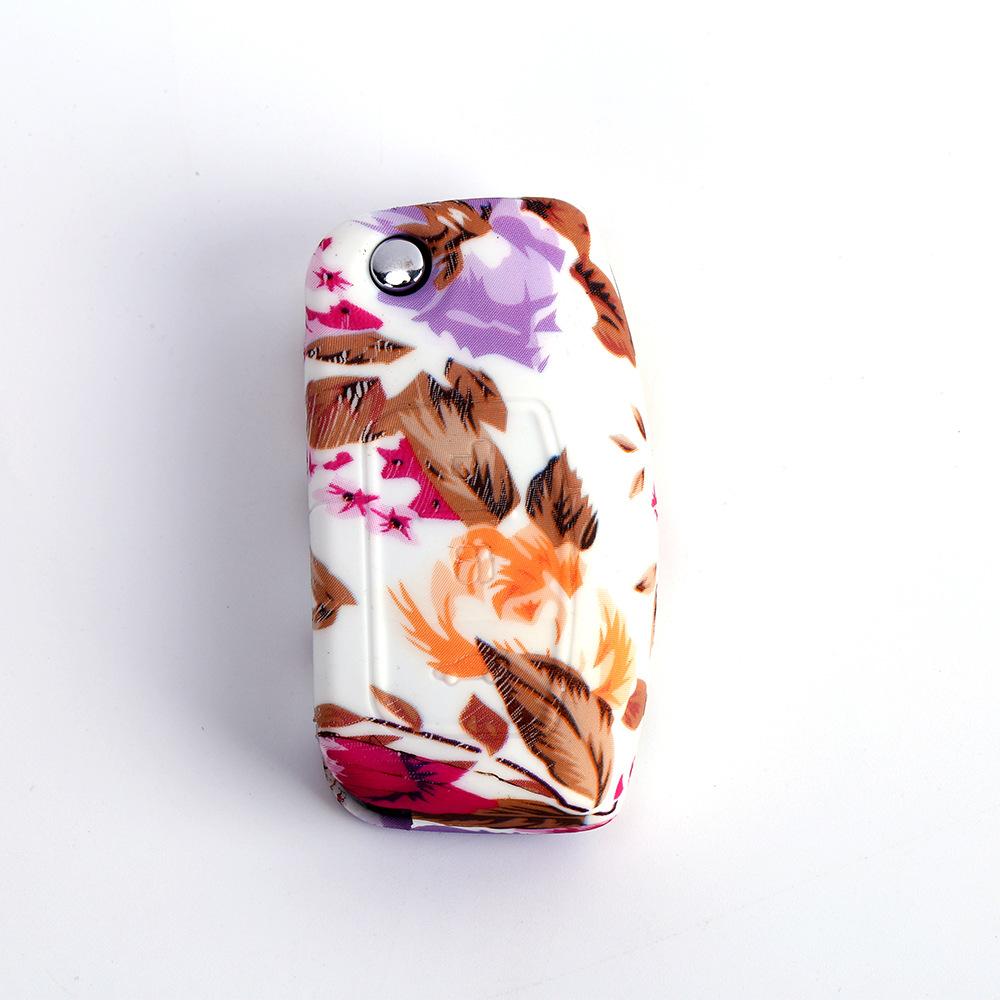 福特经典福克斯折叠3键无标水转印花