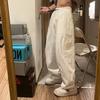 Mono adelgazante para mujer, pantalones finos de verano 2024, nuevos, de talla grande, para chica gordita, holgados, rectos, de cintura alta, informales, de pierna ancha