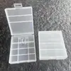 Caja de almacenamiento de baterías No.5 No.7 4 baterías aislamiento a prueba de humedad a prueba de polvo cortocircuito neutro caja de batería de 9V al por mayor