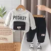 Traje para Niños 2026 Nuevo Elegante Conjunto de Primavera y Otoño Moda Infantil Sudadera Casual para Bebé Conjunto de Dos Piezas Venta al por Mayor