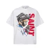 Camiseta de Manga Corta para Hombre Stewell Comercio Transfronterizo con Impresión Directa, Transpirable, Unisex, Cuello Redondo Pequeño, Media Manga Moderna