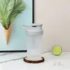 Copo de Água para Pó de Proteína Esportiva 300ml, Copo Prático com Escala, Copo Shaker de Plástico, Copo Esportivo Portátil Copo Shaker