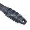 Llave de mandril dos en uno que ahorra mano de obra, llave de trinquete negra de doble propósito, llave de 12,7 mm y 17,5 mm