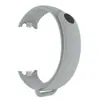 Adequado para Xiaomi 8/9 /10Pulseira de Metal com Cabeça para Xiaomi Band Pulseira de Relógio Universal de Silicone Multicolorido