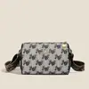 2025 Elegante Novo Estilo Cor Tendência Color-Blocking Estilosa Bolsa Boston Pillow com Alça Larga de Ombro Bolsa de Ombro Transversal de Alta Qualidade para Mulheres