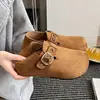 Estilo Universitario 2025 Estilo Coreano Versátil Zapatos Perezosos Nuevos Zapatos Birkenstock Ligeros Zapatos Individuales Temperamento Primavera y Otoño Retro