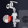 Torneira de Máquina de Lavar Conector Um para Dois Saída Única Tubo de Entrada para Tê Conector de Divisão de Água de Entrada