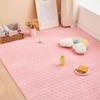 Alfombra de felpa transfronteriza, manta de noche para dormitorio, alfombra para sala de estar, alfombra de escalada gruesa para niños, alfombra simple de piel de conejo de imitación para el hogar