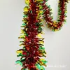 Decoración Navideña Cuchillo Curvo con Bordes de Colores, Guirnalda, Tiras de Colores, Tiras de Lana, Suministros Festivos, Celebraciones de Fiesta, Venta al por Mayor de Fabricantes