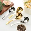 Cuchara de Sopa de Acero Inoxidable 316, Cuchara de Sopa Montable en Pared, Cuchara de Degustación de Mango Largo, Cuchara de Sopa de Aspecto Elegante, Venta Directa de Fábrica