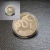 Medalla Conmemorativa Año del Serpiente 2025 0.1 mil millones Monedas Conmemorativas de Objetivo Pequeño Serpiente del Zodiaco Monedas Conmemorativas de Año Nuevo Actividades de Venta Pequeños Regalos