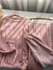 Conjunto Cálido de Hadas Forro Polar Coral Invierno Suelto Forro Polar de Doble Cara Casual Gente Perezosa Hogar Pijama Cálido Conjunto de Dos Piezas para Mujer