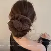Goma de pelo estilo perezoso, Accesorio de pelo coreano extragrande, Goma de pelo de alta gama para niñas, Cuerda para el pelo, Banda elástica para el pelo, Accesorio para el pelo