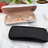 Estuche para gafas de hombre y mujer, simple, portátil, antipresión, resistente al desgaste, personalidad creativa, caja de almacenamiento para gafas de sol de miopía, venta al por mayor, personalización