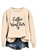 Suéter nuevo para mujer en stock, venta al por mayor, tendencia de moda, clima de café, comercio exterior transfronterizo de Amazon