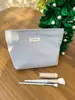 Bolso de Cosméticos Nuevo de Pana para Mujer, Gran Capacidad, para Labial, Maquillaje, Cambio, Teléfono Móvil, Bolso de Mano, Color Sólido, Almacenamiento
