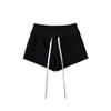 2025 Novo Estilo de Verão Cintura Elástica Combinação de Cores Cordão Cadarço Shorts Esportivos Feminino Estilo Sexy Calças Esportivas Casuais