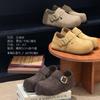 Zapatos Boken Retro de Suela Gruesa Feos y Lindos con Aumento Interno Otoño 2025 Nuevos para Mujer de Punta Redonda Versátiles de Suela Blanda Perezosos Slip-On