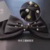 Acessórios de cabelo da Coreia do Sul atacado tecido laço grande grampo de cabelo feminino clipe de nuca clipe horizontal clipe de mola para rabo de cavalo adorno de cabeça