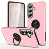 Funda Protectora Magnética con Anillo Samsung S26 S26Ultra Anticaída Soporte S25 Teléfono Móvil Funda para Teléfono Móvil Apple 17Pro