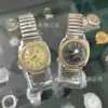 Relógios Originais de Formato Especial para Homens e Mulheres Estilo Japonês Vintage Estilo Meio do Século Pulseira de Aço de Mola Nicho à Prova d'Água Relógio de Quartzo