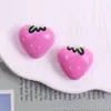 Contas Acrílicas Coloridas de Frutas com Furo Passante para Corrente de Celular DIY Chaveiro Pulseira de Contas Soltas Colar Acessórios de Contas