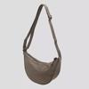 Bolso de Mujer 2024 Nuevo Bolso Dumpling Bolso Bandolera de Mujer de Gran Capacidad PU Blanco Estilo Coreano Combinable Casual Bolso de Hombro