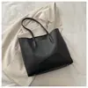 Bolsa Melard de Estilo Europeo y Americano para Comercio Exterior, Nueva Bolsa Tote Retro de Alta Apariencia con Gran Capacidad para Estudiantes Universitarios y Personas que Viajan Diariamente
