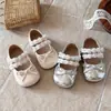 Zapatos de Cuero para Niñas 2026 Nuevo Otoño Zapatos de Princesa con Lazo para Niños Transpirables para Bebé Niña Suela Suave Zapatos Individuales Zapatos para Niños Pequeños Modernos