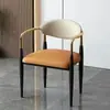 Mesa redonda pequena de rocha sinterizada minimalista nórdica comercial para escritório de vendas, mesa de centro de negociação, mesa de chá, mesa e cadeiras de lazer, mesa de centro de rocha sinterizada
