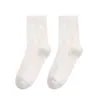 Calcetines de Media Pantorrilla para Mujer para Primavera/Otoño/Invierno, Estilo INS, 7A Antibacterianos y Resistentes al Olor, Calcetines de Algodón Transpirables y que Absorben la Humedad