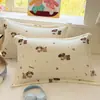 Juego de Dos Fundas de Almohada Gruesas de Vellón de Leche para Otoño e Invierno 48x74 Funda de Almohada de Vellón de Coral de Dibujos Animados Juego de Forros para Relleno de Almohada para Uso Doméstico 2
