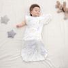 Saco de dormir para bebê outono e inverno toalha de enrolar saco de dormir de enrolar para recém-nascido entrega de bebê colcha multiuso à prova de pontapés dois conjuntos de mangas