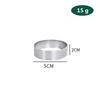 Molde para hornear con forma de torre de acero inoxidable 304, forma de anillo para tarta, perforación redonda, forma de anillo para mousse, molde para pastel.