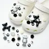Zapatos Croc 2025 Accesorios Sencillos Ins Corazón Girly Zapatos Croc Hebillas de Zapatos Lindas de Gama Alta Versátiles Flores para Zapatos