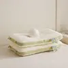 Almohada infantil para protección del cuello rellena de algodón, un par de almohadas domésticas para adultos, adecuada para dormir solo en dormitorios de escuela primaria y uso para padres e hijos