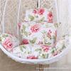 Cojín para Cesta Colgante Extraíble y Lavable Cojín para Silla de Mimbre de Balcón Cojín para Cojín Engrosado Cojín para Silla Colgante Individual Nido de Pájaro Silla Mecedora Orquídea Columpio
