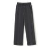 Pantalones de pana gruesa con forro polar para otoño e invierno, pierna ancha, cintura alta, sueltos, de pana fina, forma de campana, drapeados, rectos, largos
