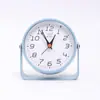 Reloj despertador infantil creativo Macaron Reloj para estudiantes con luz nocturna Reloj de mesita de noche Reloj de escaneo silencioso Reloj despertador Gh215