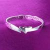 Pulsera Plateada Estilo Tiktok para el Día de San Valentín para Mujer, Tres Generaciones, Tres Vidas, Estilo Juvenil, Pulsera Cielo Estrellado, Popular en Línea, Regalo para Mejor Amiga, Dropshipping