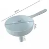 Embudo de Almacenamiento para Recoger Frijoles Cocina Hogar Plástico Embudo de Aceite Artefacto Dispensador Filtro Vertido Salsa de Soja Herramienta para Hacer Vino