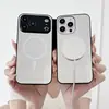 Funda magnética tipo espejo para Samsung S25Ultra, Espejo de maquillaje para S26Plus, Funda protectora para S24/S23Plus