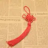Colgante Nudo Chino Adorno Pequeño Colgante Sala de Estar Rojo Completamente Hecho a Mano Nudo Pan Chang Nudo Ruyi Nudo Pequeño Accesorios para Coche Venta al por Mayor