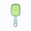 Nuevo Peine Cuadrado Hueco de Panal Hogareño Colgante Mango Largo Estilo Esponjoso Peine Hueco para Recoger el Cabello