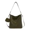 Bolso de Gran Capacidad con Textura Tejida para Mujer 2026 Nuevo Bolso Cubo Pequeño de Nicho de Gama Alta Bolso Cruzado Trendy Casual para el Trabajo