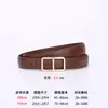 Moda casual Cinturón nuevo de cuero genuino para mujer Cinturón simple de negocios todo-partido cinturón decorativo para jeans alta moda