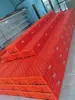 Pequeño Exhibidor Plegable de Escalón para Frutas para Tienda de Frutas con Cesta Inferior Falsa y Estante de Puesto